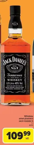 Carrefour Whiskey Jack Daniel's Tennessee oferta