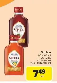 Carrefour Wódka Soplica Pigwowa oferta