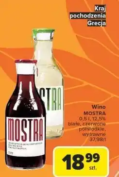 Carrefour Wino wytrawne muscat chardonnay roditis Mostra oferta