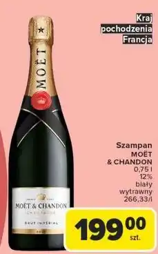 Carrefour Szampan Moet & Chandon Brut Imperial oferta