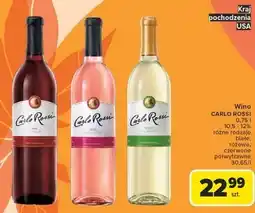 Carrefour Wino Carlo Rossi White oferta