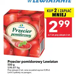 Lewiatan Przecier pomidorowy Lewiatan 500g oferta