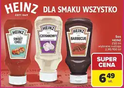 Carrefour Market Sos Heinz, wybrane rodzaje oferta