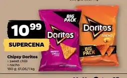 Netto Chipsy Doritos sweet chili oferta