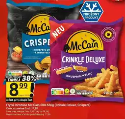 Hitpol Frytki mrożone McCain (Crinkle Deluxe, Crispers) 500-550g oferta