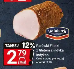 Hitpol Parówki Filetki z filetem z indyka Indykpol oferta