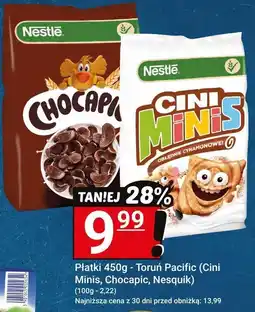 Hitpol Płatki Toruń Pacific 450g (Cini Minis, Chocapic, Nesquik) oferta
