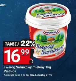 Hitpol Twaróg sernikowy mielony Piątnica 1kg oferta