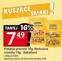 Hitpol Pistacje prażone 70g, Nerkowce 75g - Bakalland oferta