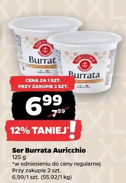 Netto Ser Burrata 125g Auricchio oferta
