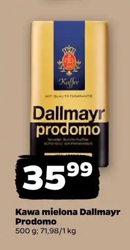 Netto Kawa mielona Dallmayr Prodomo oferta