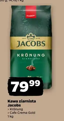Netto Kawa ziarnista Jacobs Kronung 1 kg oferta