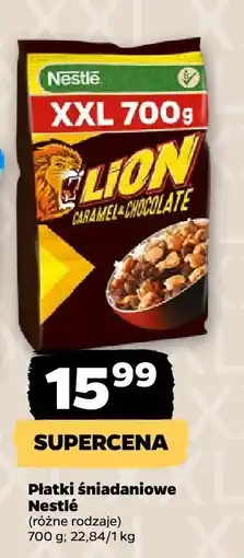 Netto Płatki śniadaniowe Nestlé, różne rodzaje oferta