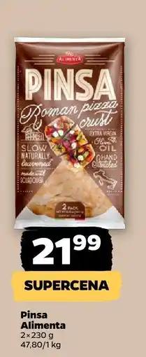 Netto Pinsa Alimenta 2 szt oferta