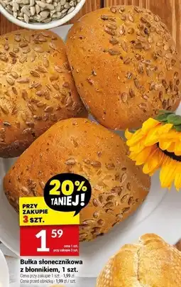 Twój Market Bułka słonecznikowa z błonnikiem 1 szt. Twój Market oferta