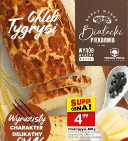 Twój Market Chleb tygrysi 400 g Białecki Piekarnia oferta