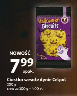 Auchan Ciastka wesołe dynie Celpol oferta