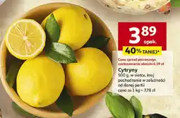 Auchan Cytryny Auchan oferta