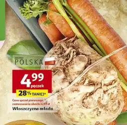 Auchan Włoszczyzna młoda Polska oferta