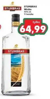 Kaufland STUMBRAS wódka oferta