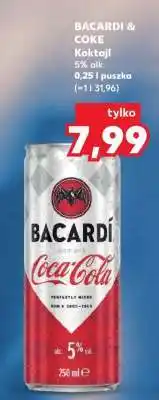 Kaufland BACARDI & COKE oferta