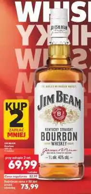 Kaufland JIM BEAM Bourbon 1 litr oferta