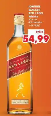 Kaufland JOHNNIE WALKER RED LABEL oferta