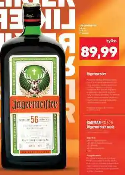 Kaufland JÄGERMEISTER Likier oferta