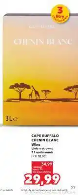 Kaufland CAPE BUFFALO CHENIN BLANC oferta