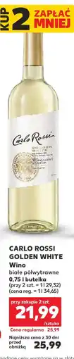 Kaufland CARLO ROSSI GOLDEN WHITE oferta