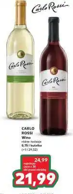 Kaufland CARLO ROSSI Wino oferta