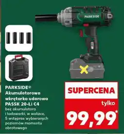 Kaufland PARKSIDE Akumulatorowa wkrętarka udarowa PASSK 20-Li C4 oferta