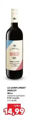 Kaufland LE COMPLIMENT MERLOT oferta