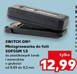 Kaufland SWITCH ON Minizgrzewarka do folii SOFSGM 1.5 oferta