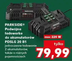 Kaufland PARKSIDE Podwójna ładowarka do akumulatorów PDSLG 20 B1 oferta
