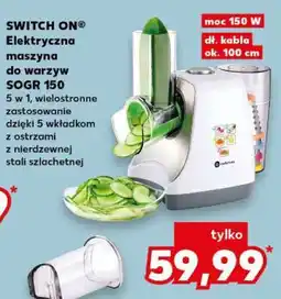 Kaufland SWITCH ON Elektryczna maszyna do warzyw SOGR 150 oferta