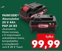 Kaufland PARKSIDE Akumulator 20 V 4Ah PAP 20 B3 oferta