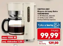 Kaufland SWITCH ON Ekspres do kawy Retro SOKMR1000 oferta