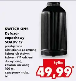 Kaufland SWITCH ON Dyfuzor zapachowy SOADV 12 oferta