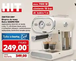 Kaufland SWITCH ON Ekspres do kawy Retro SOEMC1100 oferta