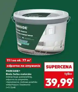 Kaufland PARKSIDE Biała farba malarska oferta