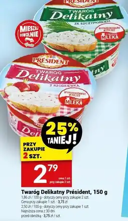 Twój Market Twaróg Delikatny Président, 150 g oferta