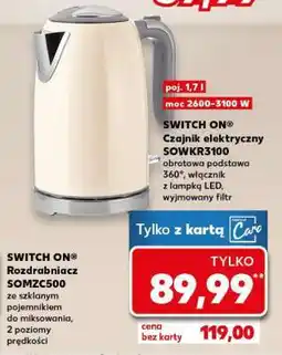 Kaufland SWITCH ON Czajnik elektryczny SOWKR3100 oferta