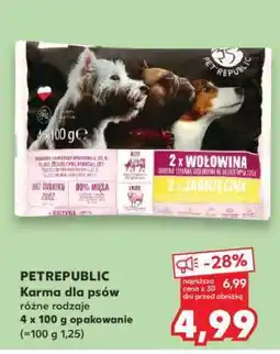 Kaufland PETREPUBLIC Karma dla psów oferta
