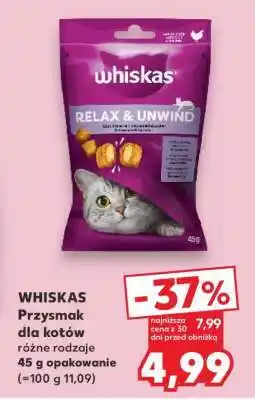 Kaufland WHISKAS Przysmak dla kotów oferta