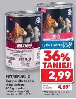 Kaufland PETREPUBLIC Karma dla kotów oferta