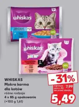 Kaufland WHISKAS Mokra karma dla kotów oferta