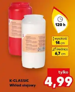 Kaufland K-CLASSIC Wkład olejowy oferta