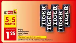 Biedronka Napój energetyczny Tiger 250 ml oferta