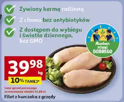 Auchan Filet z kurczaka z grzędy Auchan oferta